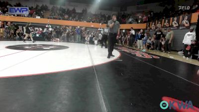 46 lbs Round Of 16 - Kase Pearson, Hinton Takedown Club vs Grant Mullen, Perry Wrestling Academy