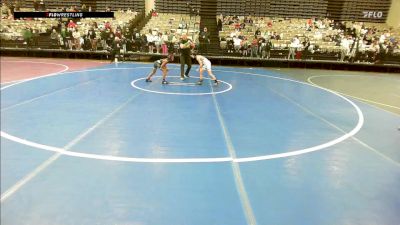 59-M2 lbs Semifinal - Elijah Johnson, Teaneck Wrestling vs Anthony DeTore, Bayport-Blue Point