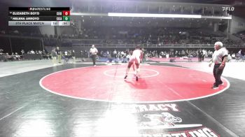 170 lbs 5th Place Match - Helena Arroyo, Escalon vs Elizabeth Boyd, Ceres
