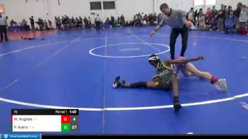 75 lbs Finals (2 Team) - Will Hughes, JEFFERSON WC vs Phoenix Ayers, ICON WRESTLING CLUB