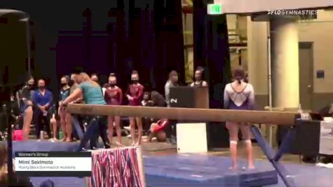 Mimi Sekimoto - Women's Group, Rising Stars Gymnastics Academy - 2021 Women's Xcel Region 4 Championships
