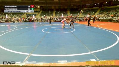 98 lbs 5th Place - Remi Downing, Greater Heights Wrestling vs Peyton Eklund, Hastings Wrestling Academy