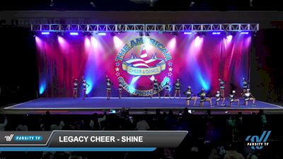 Legacy Cheer - Shine [2022 L2 Junior - D2 - Small Day 1] 2022 The American Royale Sevierville Nationals DI/DII