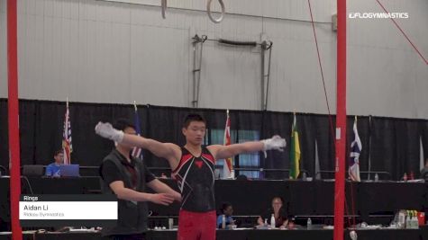 Aidan Li - Rings, Rideau Gymnastics - 2019 Canadian Gymnastics Championships