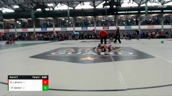 86-90 lbs Round 3 - Parker Weller, Hurricane WC vs Gavin Lamers, Aviators