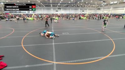 132 lbs Champ. Round 4 - Devan Garcia, Unattached vs Royce Malone, Unattached