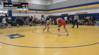 133 lbs Round Of 16 - Cael Yanek, Moon Area vs Brennan Overcash, Plum
