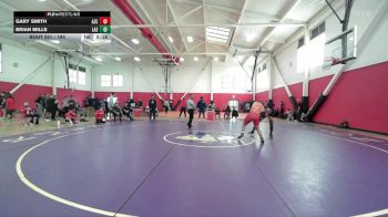 184 lbs Cons. Round 1 - Brian Mills, Lassen vs Gary Smith, Arizona Christian