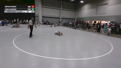 70 lbs Champ. Rd Of 16 - Jeptha Poole, Iowa vs Liam Cazares, Toss Em Up Wrestling Academy