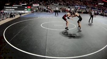D 2 106 lbs Champ. Round 1 - Jase Seguin, Sam Houston vs Charlie Barber, St. Thomas More