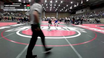 165 lbs Cons. Round 2 - Brett Arnoldussen, Pine Creek vs Logan Prinsen, Rogers
