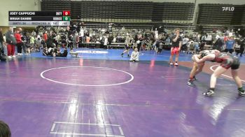 111 lbs Rr Rnd 7 - Joey Cappuchi, Smitty's Barn - MSC vs Brian Danbe, RedNose Wrestling School - MSC