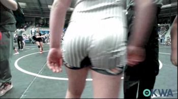 120 lbs Quarterfinal - Darrel Meeks, Jacket Wrestling Club vs Aryzona Cummings, Mojo Grappling Academy