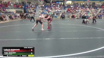 132 lbs Cons. Round 3 - Theo Shockey, Landon School vs Carlos Rodriguez, Archbishop Curley