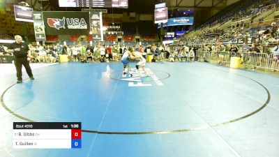 106 lbs Rnd Of 64 - Bo Gibbs, OH vs Tobias Guillen, ID