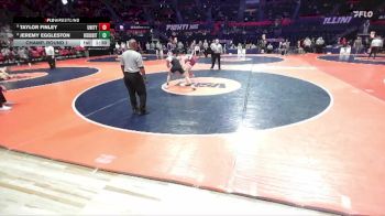 1A 138 lbs Champ. Round 1 - Taylor Finley, Tolono (Unity) vs Jeremy Eggleston, Braidwood (Reed-Custer)