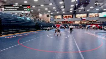 114 lbs Quarterfinal - Alyssa-Ann Irons, Princeton vs Lauren Samford, Rockwall