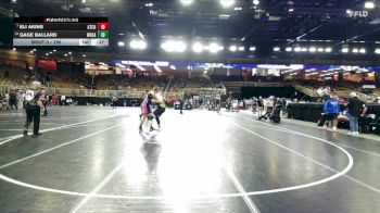 190 lbs Cons. Round 3 - Gage Ballard, West-Oak vs Eli Akins, Athens Christian