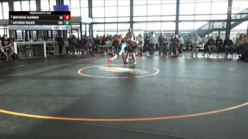 189 lbs Round 1 - Bryson Harms, Hammerin Hawks vs Jayden Hiles, Trojan Warrior Elite