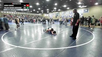 113 lbs Champ. Round 1 - Aiden Cuevas, Camarillo vs William Centeno-Hernandez, Moorpark