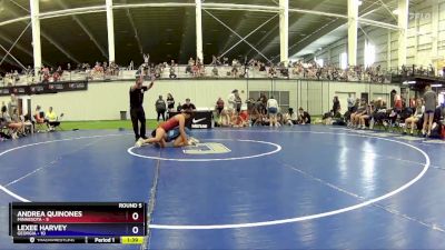 127 lbs Round 5 (6 Team) - Andrea Quinones, Minnesota vs Lexee Harvey, Georgia