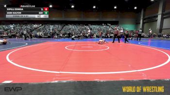 58 lbs Consi Of 8 #1 - Xipilli Zuniga, Team Aggression vs Jase Dalton, OCRTC