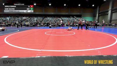 58 lbs Consi Of 8 #1 - Xipilli Zuniga, Team Aggression vs Jase Dalton, OCRTC