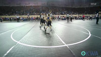 80 lbs Round Of 16 - Parker Gray, Piedmont vs Tanner Willman, Cushing Tigers