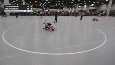 63 lbs Cons. Rd Of 32 - Jax Wankowski, Thoroughbred Wrestling Academy vs Wesley Hoefling, Siouxland Wrestling Academy