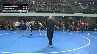 115 lbs Cons. Semis - Davis Westendorf, Immortal Athletic WC vs Henry Metzler, The Complete Wrestler