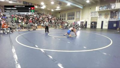 105 lbs Champ. Round 2 - Emily Nguyen, Fountain Valley vs Yaneli Puga, Orange Vista