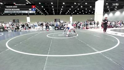 120 lbs Champ. Rd Of 32 - Mason Aikin vs Dalton McDaniel, Greater Heights Wrestling