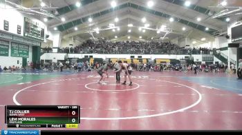 285 lbs Quarterfinal - Levi Morales, Fruitland vs Tj Collier, Nampa West