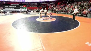 1A 150 lbs Cons. Round 1 - Tiffin Kouzoukas, Benton vs Noah Houston, Coal City