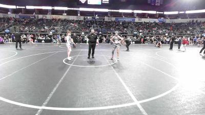 135 lbs 5th Place - Easton Stohs, Council Grove Wrestling Club vs Braxton Allison, Team Oklahoma