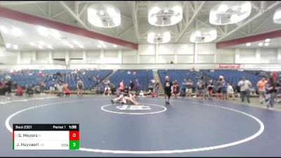 153 lbs Semifinal - Steel Meyers, Allen vs Jeffrey Huyvaert, Midwest Rtc