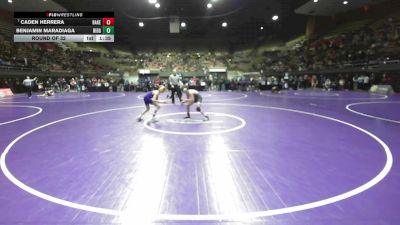 108 lbs Round Of 32 - Caden Herrera, Bakersfield vs Benjamin Maradiaga, Ridgeview