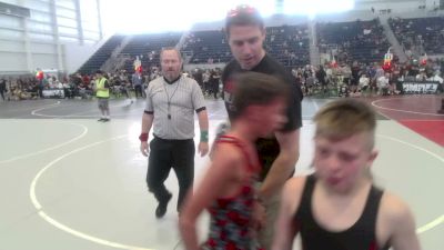 130 lbs Semifinal - Jaxon Powell, Roughhouse vs Aiden Smith, Dust Devils