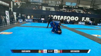 KAYK MACEDO vs CAUÃ SANTOS 2026 Campeonato Helio Gracie Gi