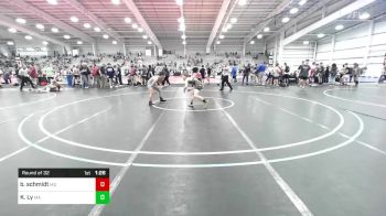126 lbs Round Of 32 - Beau Schmidt, MD vs Kai Ly, MA