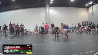 150 lbs Placement (4 Team) - Jaylen Covington, Indiana Outlaws vs Marley Washington, MF Dynasty