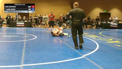 120 lbs Champ. Rd Of 16 - Luis Estevez, Savage vs Lane Gowl, Cavalier Wrestling Club