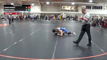 141 lbs 3rd Place Match - Jordan Craft, UW Parkside vs Liston Seibert, Unattached