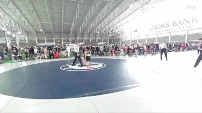 76 lbs Cons. Round 2 - Jax Rodrigues, Team Prestige Wrestling vs Kyston Carmona, Payson Lion Wrestling Club