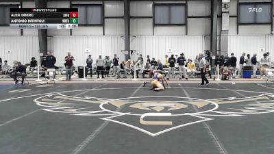 133 lbs Round Of 32 - Alex Oberc, Springfield vs Antonio Intintoli, Western New England