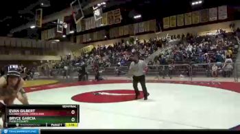170 lbs Semifinal - Evan Gilbert, Calvary Chapel (Santa Ana) vs Bryce Garcia, Pueblo County