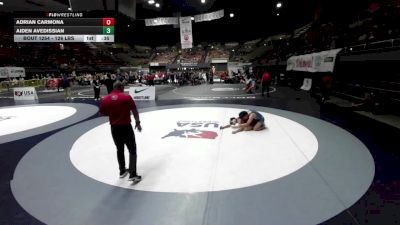 126 lbs Cons. Rd Of 32 - Adrian Carmona vs Aiden Avedissian