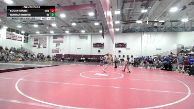 150 lbs Quarterfinal - Logan Storz, Ledyard vs Gunnar Howes, Haddam-Killingworth