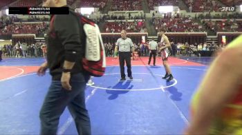 130 lbs Champ. Round 2 - Zane Cotrell, Glasgow Wrestling Club vs Brody Corbett, Magic City Wrestling Club