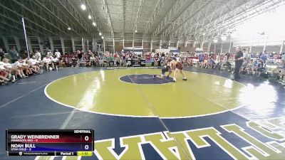 150 lbs Semis & 1st Wrestleback (8 Team) - Grady Weinbrenner, Minnesota Red vs Noah Bull, Utah Gold